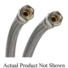 Fluidmaster® B6F Faucet Connector, Fluidmaster® Faucet Connector, 3/8 in Nominal, Compression End Style, 125 psi Working, 304 Stainless Steel, Import