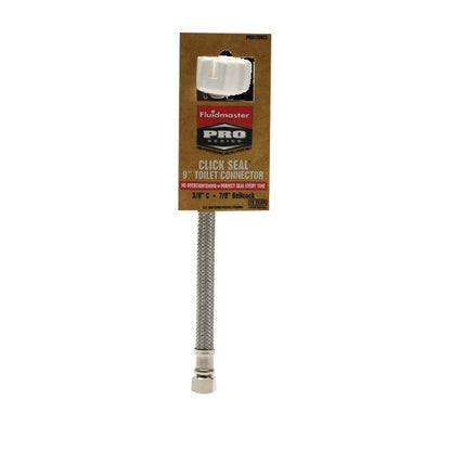 Pro Series Click Seal Toilet Connector - Stainless Steel