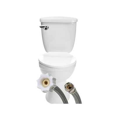 Pro Series Click Seal Toilet Connector - Stainless Steel