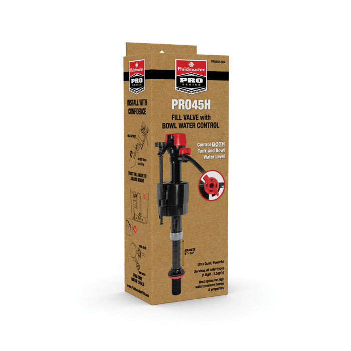 Pro Series - Manual Flush Universal Toilet Fill Valve