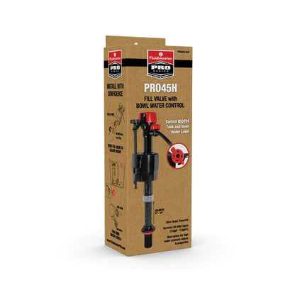 Pro Series - Manual Flush Universal Toilet Fill Valve