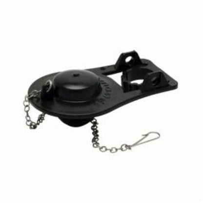 Heavy Duty Toilet Flapper with Microban - Black