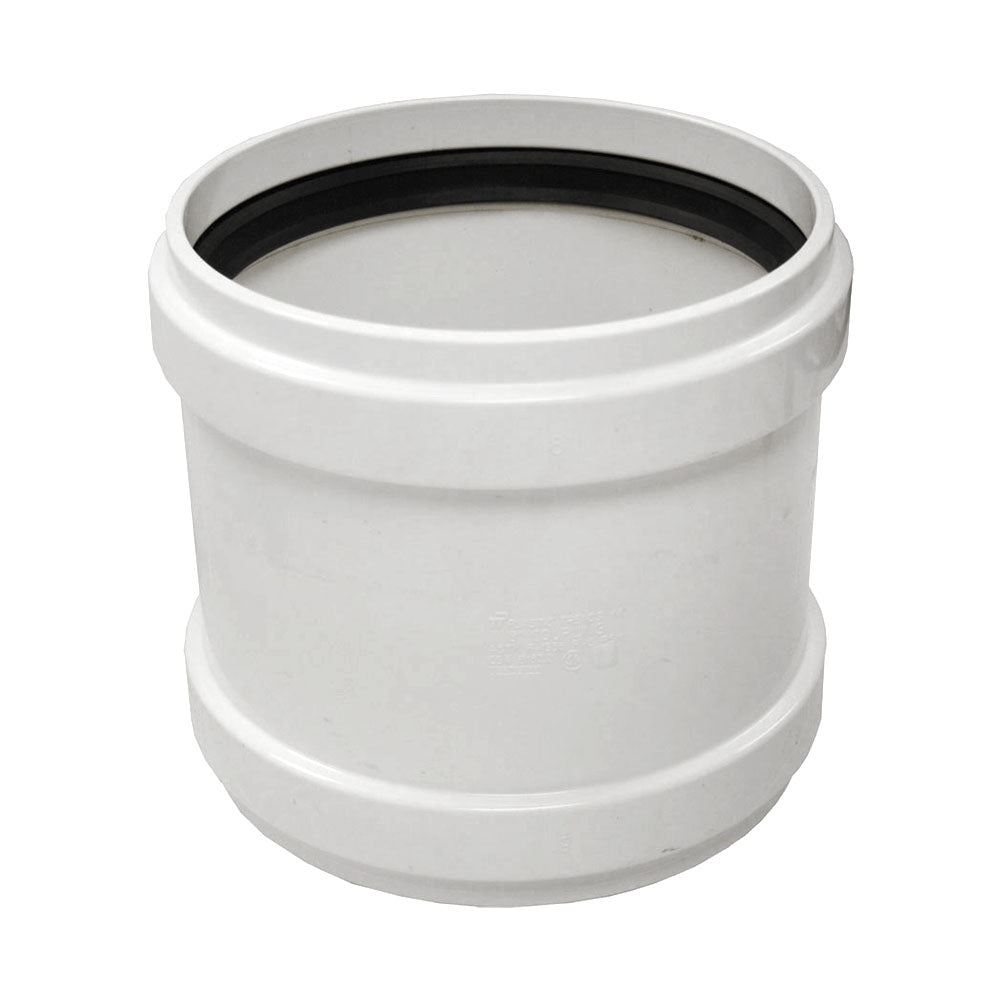 6 GASKETED PVC COUP