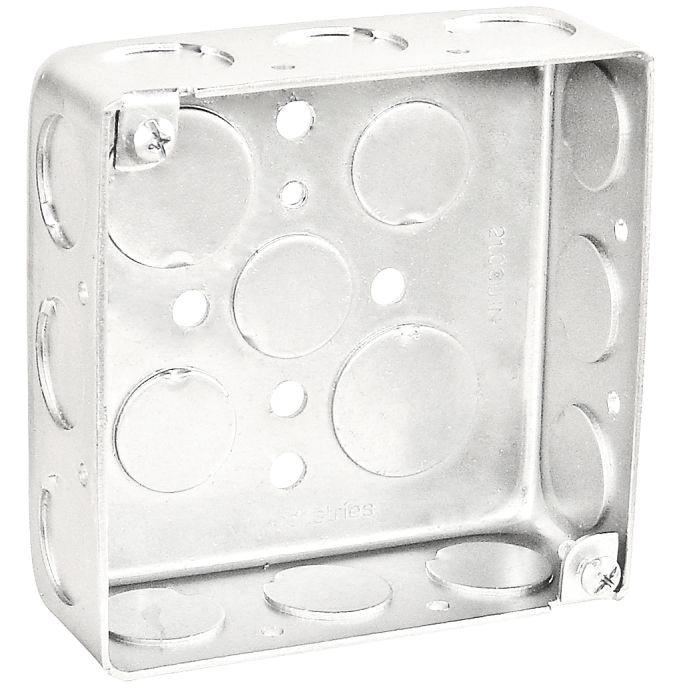 Drawn Junction Box - Steel - Galvanized