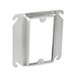 GARVIN® 52C14-5/8 1-Gang Square Device Ring, 4 in L x 4 in W, Steel, 5/8 in Raised
