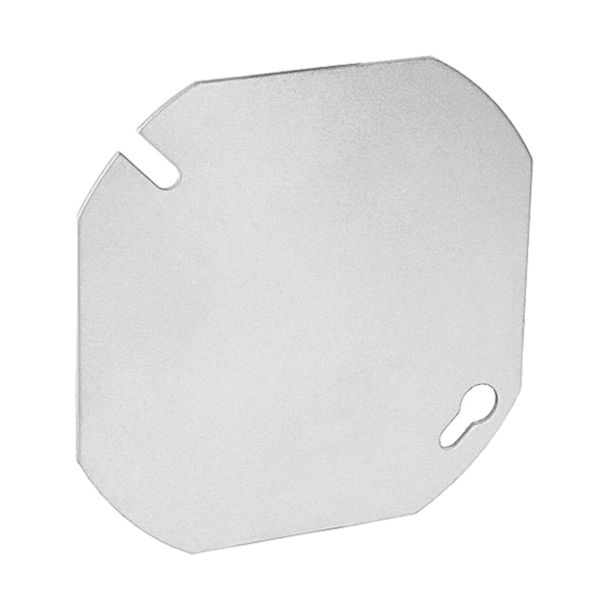 Flat Box Cover - 0.06" L x 4" W x - Galvanized Steel