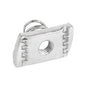 Short Spring Nut - Steel - 1/4-20 Unc Thread