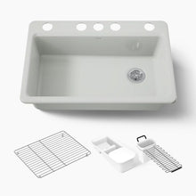 Riverby® 33" Undermount Single-Bowl Workstation Kitchen Sink
