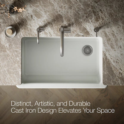 Whitehaven® 35-3/4" Undermount Single-Bowl Farmhouse Kitchen Sink