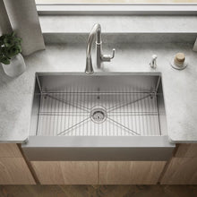 Strive® 35-1/2" Undermount Single-Bowl Farmhouse Kitchen Sink