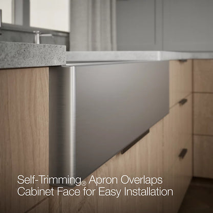Strive® 35-1/2" Undermount Single-Bowl Farmhouse Kitchen Sink
