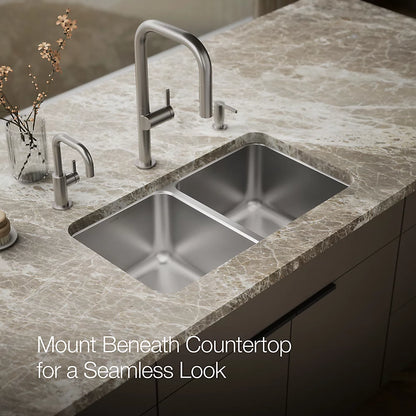 Undertone™ 31-1/2" Undermount Double-Bowl Kitchen Sink