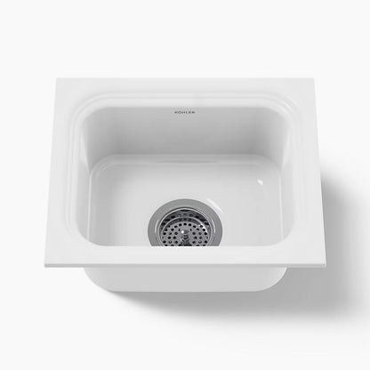 Northland™ 15" Undermount Single-Bowl Bar Sink - White