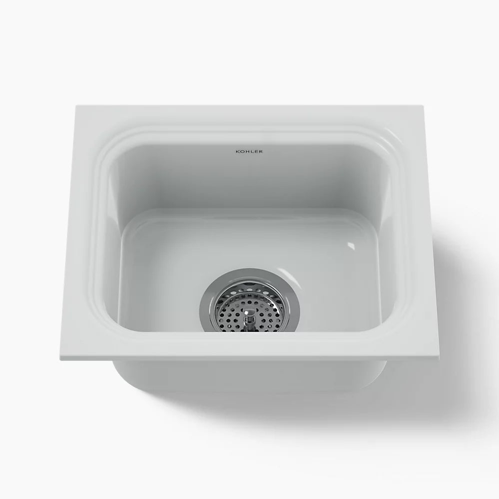 Northland™ 15" Undermount Single-Bowl Bar Sink - Ice Gray