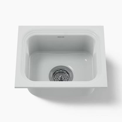 Northland™ 15" Undermount Single-Bowl Bar Sink - Ice Gray