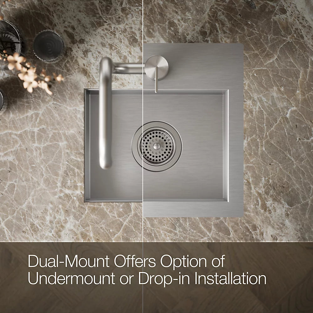 Vault™ 15" Top/Undermount Bar Sink