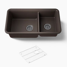 Cairn® 33-1/2" Undermount Double-Bowl Kitchen Sink