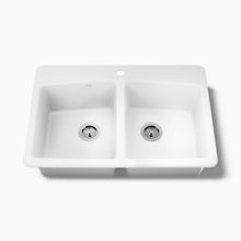 Brookfield™ 33" Top-Mount Double-Bowl Kitchen Sink