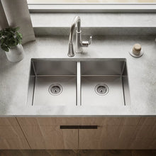 Strive® 32" Undermount Double-Bowl Kitchen Sink With Accessories