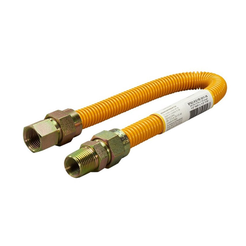 3/4FIP X 18 SS GAS CONN 1" OD