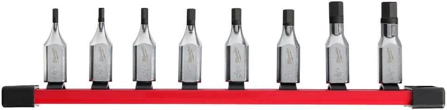 8pc 3/8" Drive Hex Bit Socket Set - SAE