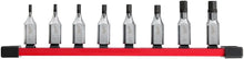 8pc 3/8" Drive Hex Bit Socket Set - SAE
