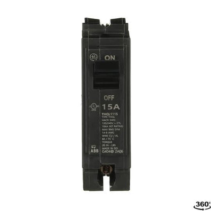 Type Thql Molded Case Circuit Breaker - Plug-in - 15 A