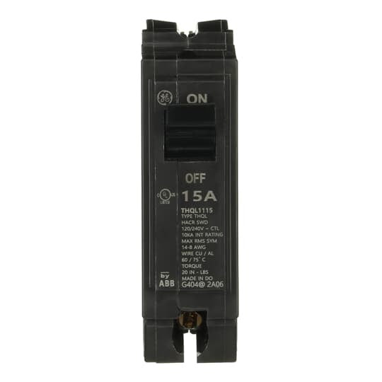 Type Thql Molded Case Circuit Breaker - Plug-in - 15 A