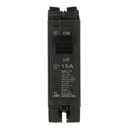 Type Thql Molded Case Circuit Breaker - Plug-in - 15 A