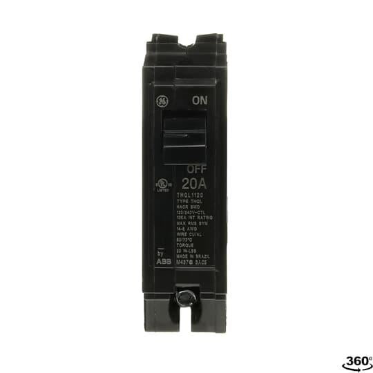Type Thql Molded Case Circuit Breaker - Plug-in - 20 A