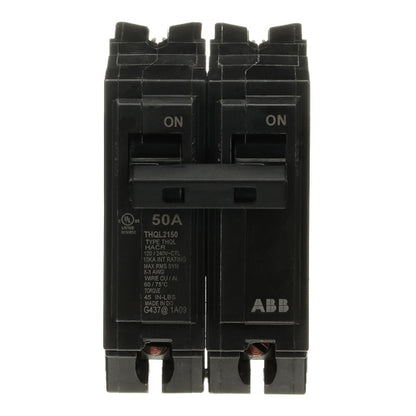 Type Thql Molded Case Circuit Breaker - Plug-in - 50 A