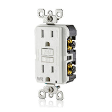 WHITE GFCI OUTLET