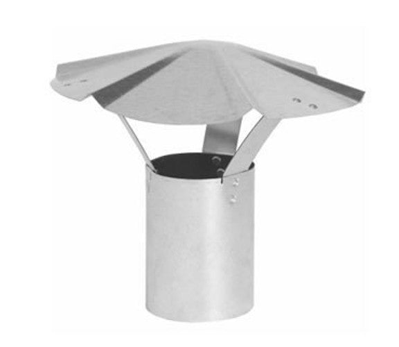 8" GALV RAIN CAP