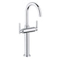GROHE 18027000 Atrio® Jota Lever Handle, For Use With Kitchen/Bar and Lavatory Faucet, Brass, StarLight® Polished Chrome, Import