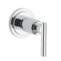GROHE 19182000 Volume Control Valve Trim, StarLight® Polished Chrome