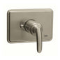 GROHE 19264EN0 Talia Pressure Balance Valve Trim Kit With Lever Handle, For Use With GrohSafe® Rough-In Valves, Brass, Brushed Nickel, Import