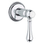 GROHE 19837000 Volume Control Trim, StarLight® Polished Chrome