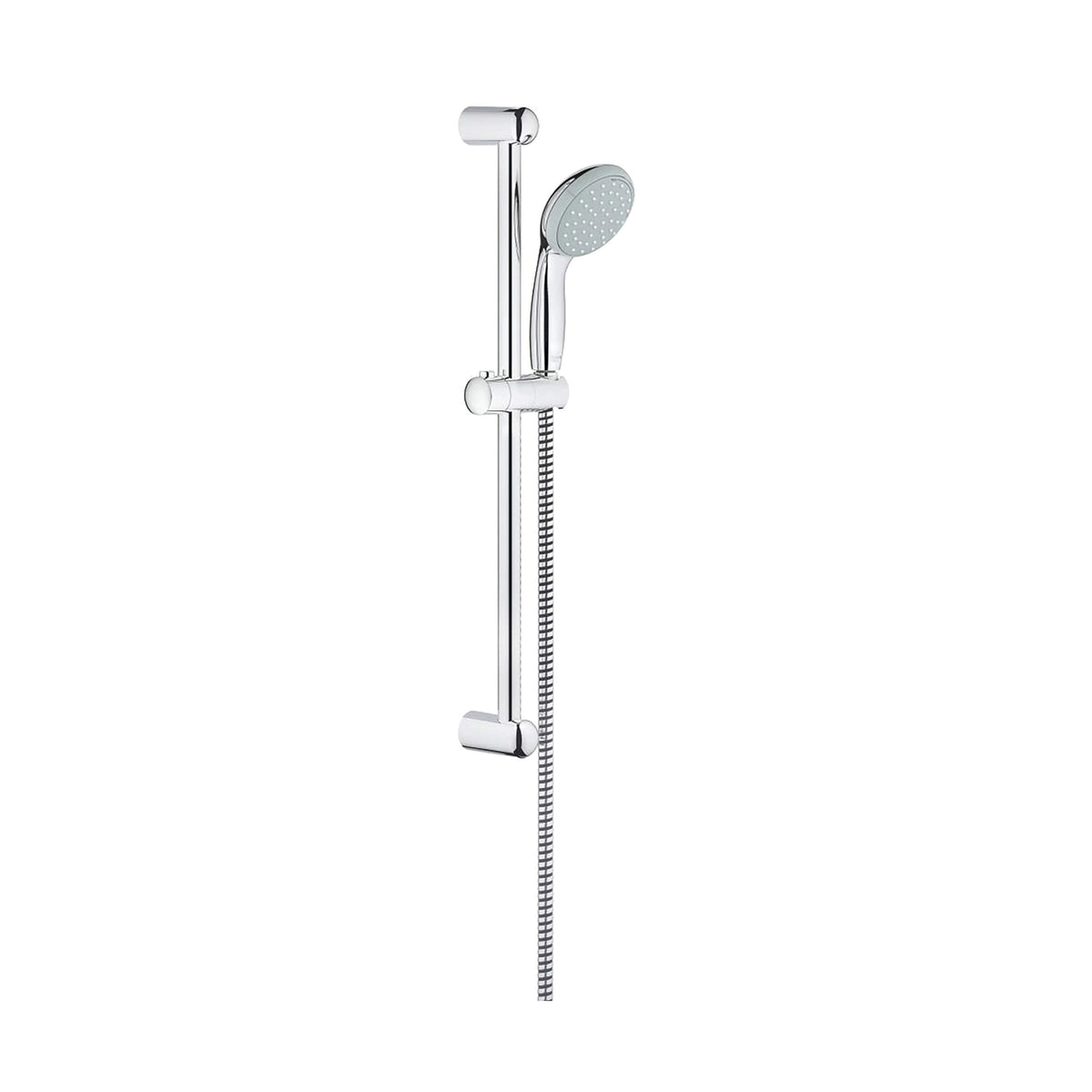 GROHE 26077000 New Tempesta® 100 Shower Rail Set, 3-15/16 in Dia, 2 gpm Flow Rate, 69 in L Hose, G-1/2 Connection, Polished Chrome, Import