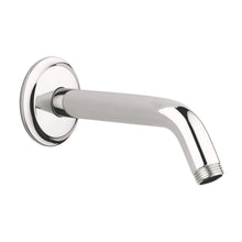 Seabury Shower Arm, Sterling/Brilliant Nickel