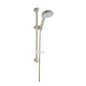 GROHE 27140EN0 Rainshower® Rustic 130 Shower Set, 1-Function Shower Head, 2.5 gpm Flow Rate, 69 in L Hose, G-1/2 Connection, Brushed Nickel, Import