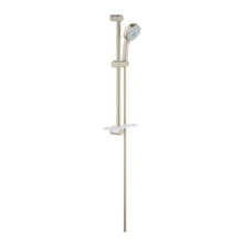GROHE 27577EN1 New Tempesta® Cosmopolitan 100 Shower Rail Set, 3-15/16 in Dia, 2.5 gpm Flow Rate, 69 in L Hose, G-1/2 Connection, Brushed Nickel, Import