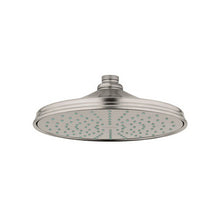 GROHE 28375EN0 Shower Head, Rainshower® Rustic 210, 2.5 gpm Flow Rate, 1 Sprays, Ceiling Mount, 8-3/8 in Dia Head, Import