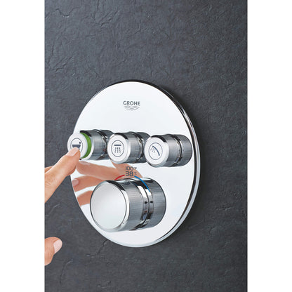 Grohtherm - Thermostatic Trim - Wall Mount - 29138_0