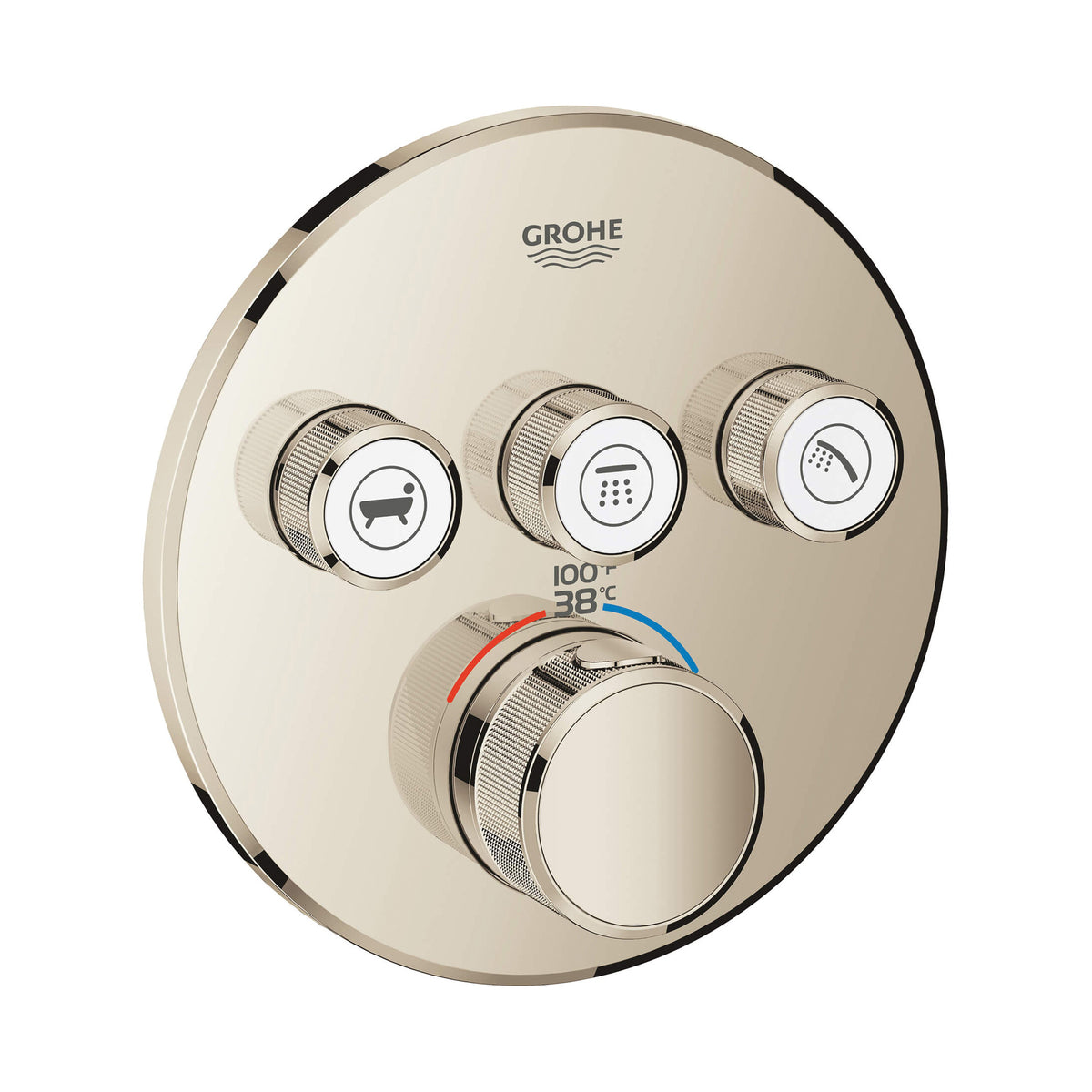 Grohtherm - Thermostatic Trim - Wall Mount - 29138_0