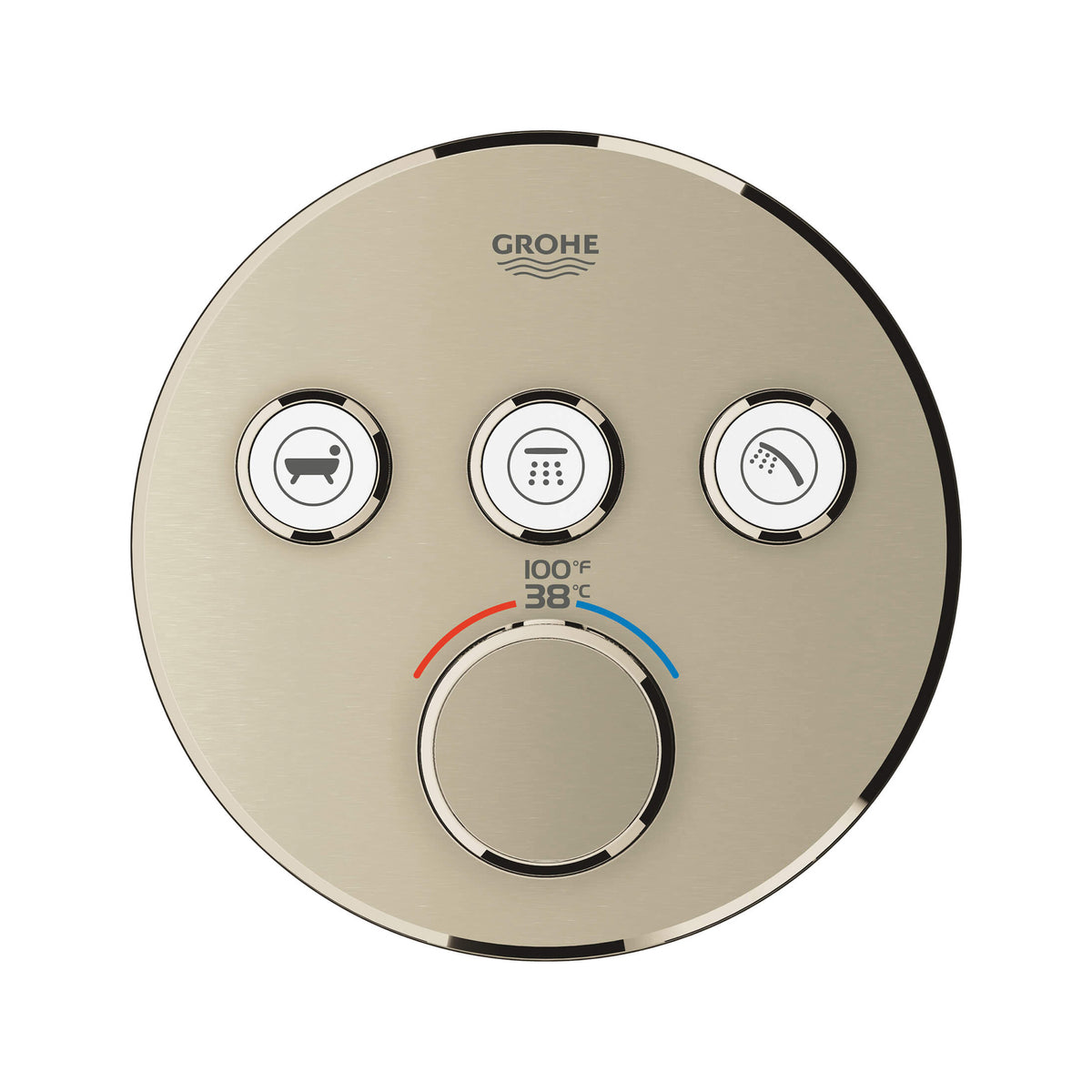 Grohtherm - Thermostatic Trim - Wall Mount - 29138_0