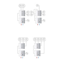 Grohtherm Triple Volume Control Trim, StarLight Moon White