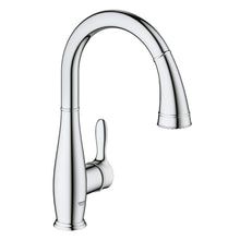 GROHE 30213000 Sink Mixer, Parkfield™, 1.75 gpm Flow Rate, 360 deg Swivel Tubular Spout, Polished Chrome, 1 Handles, Import