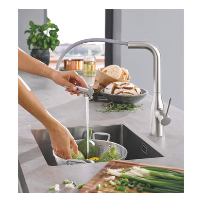 Essence - Pull-Out Kitchen Faucet - Deck Mount - 1.75 GPM