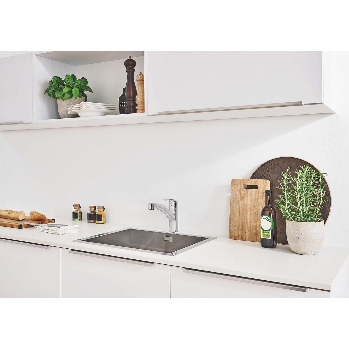 Eurosmart - Kitchen Faucet - 2" L x 2" W x 8.81" H