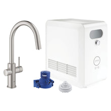 GROHE 31251DC2 Blue® Universal Chilled and Sparkling Starter Kit, 270 W Cooling, 115 V AC, Import